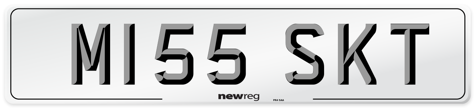 M155 SKT Number Plate from New Reg